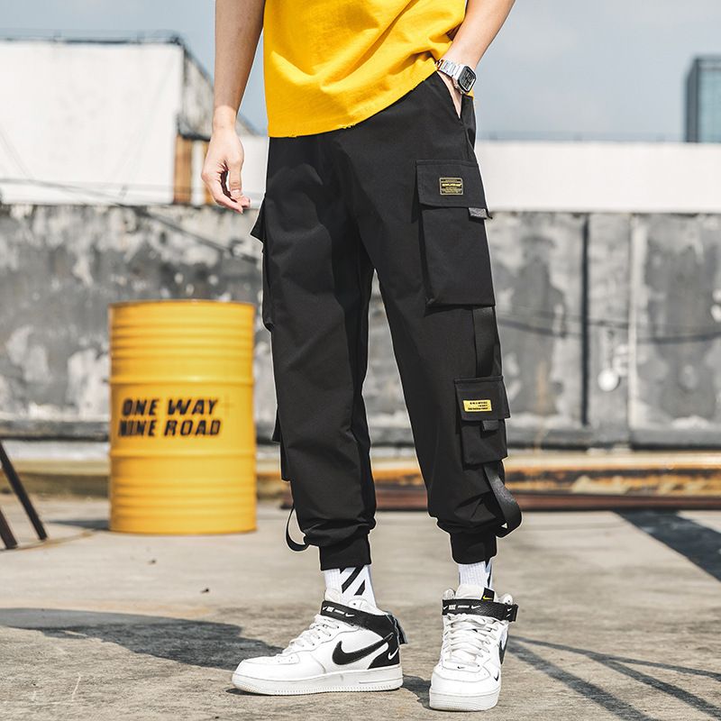 Zayra Rose Loose-fitting Men Trendy Pants Cargo