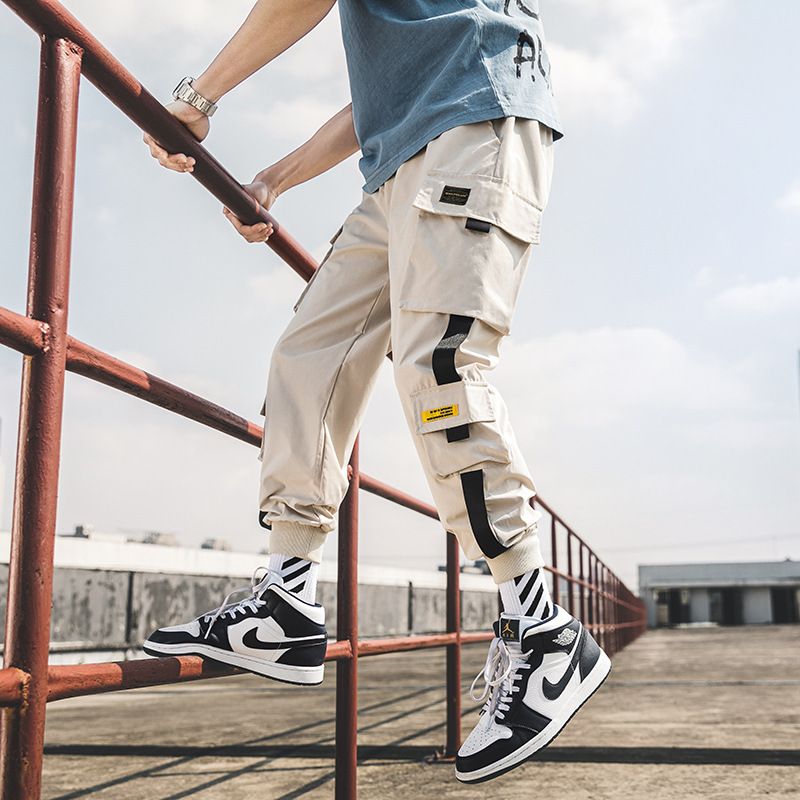 Zayra Rose Loose-fitting Men Trendy Pants Cargo