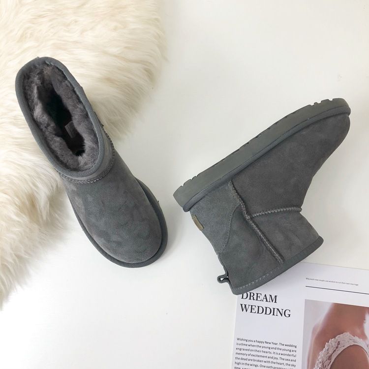 Zayra Rose Snow Boots Sangpo Snow Boots Sheepskin One Classic