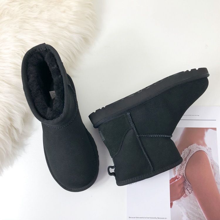 Zayra Rose Snow Boots Sangpo Snow Boots Sheepskin One Classic