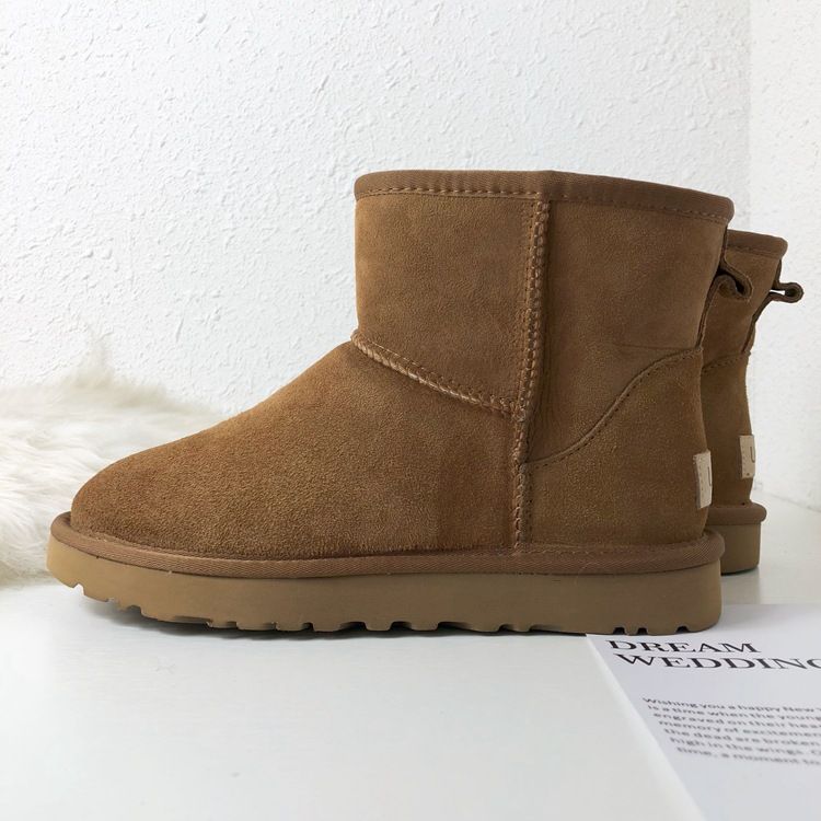Zayra Rose Snow Boots Sangpo Snow Boots Sheepskin One Classic