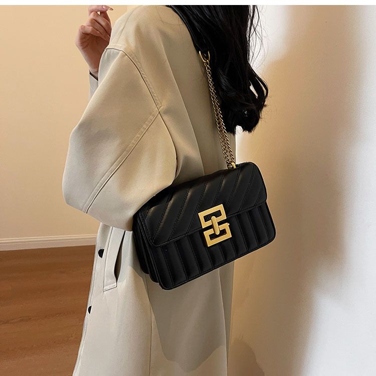 Zayra Rose Autumn And Winter Retro Small Bags For Women 2025 New Popular Popular Versatile Chain Crossbody Bag Fashionable Single Shoulder Small Square Bag