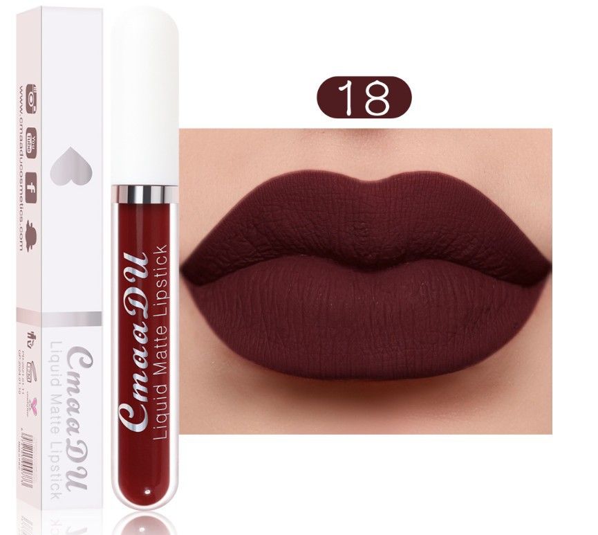 Matte Non-stick Cup Waterproof Lipstick Long-lasting Lip Gloss