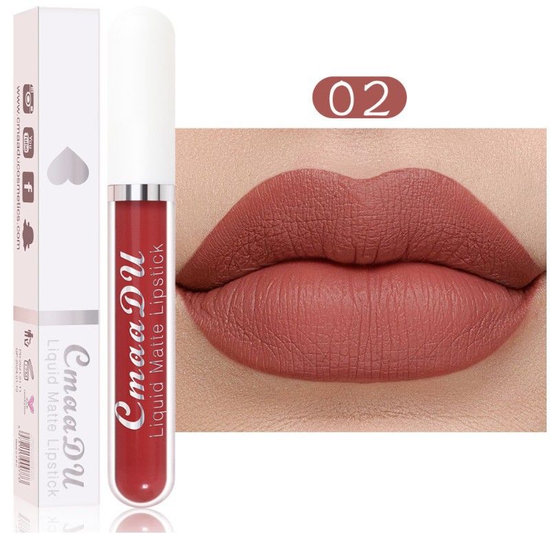 Matte Non-stick Cup Waterproof Lipstick Long-lasting Lip Gloss