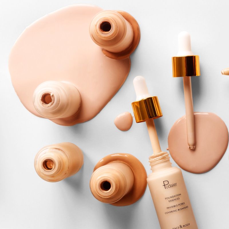 Zayra Rose Concealer Liquid Foundation  Oil Control Long-lasting  Makeup Natural Waterproof Foundation Cream