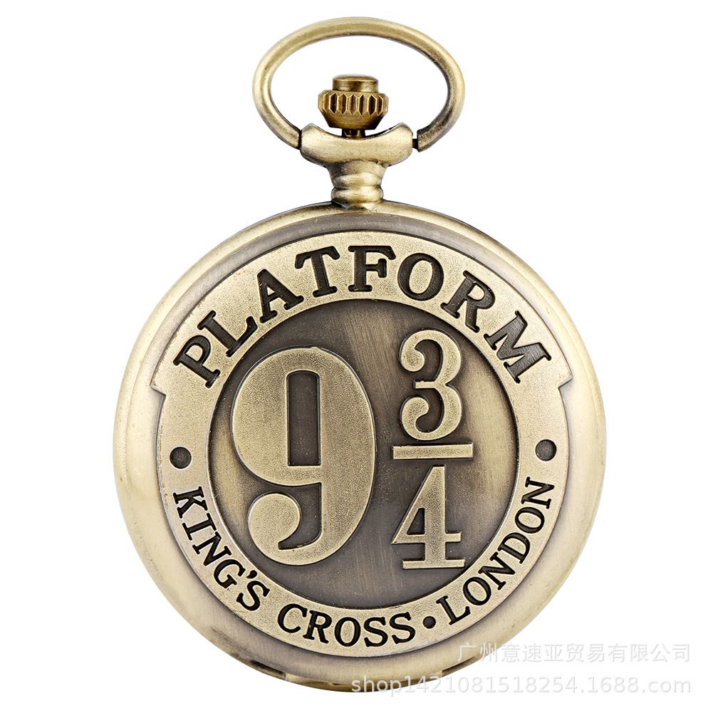 Harry Potter 9 3/4 Platform  Big Pocket Watches