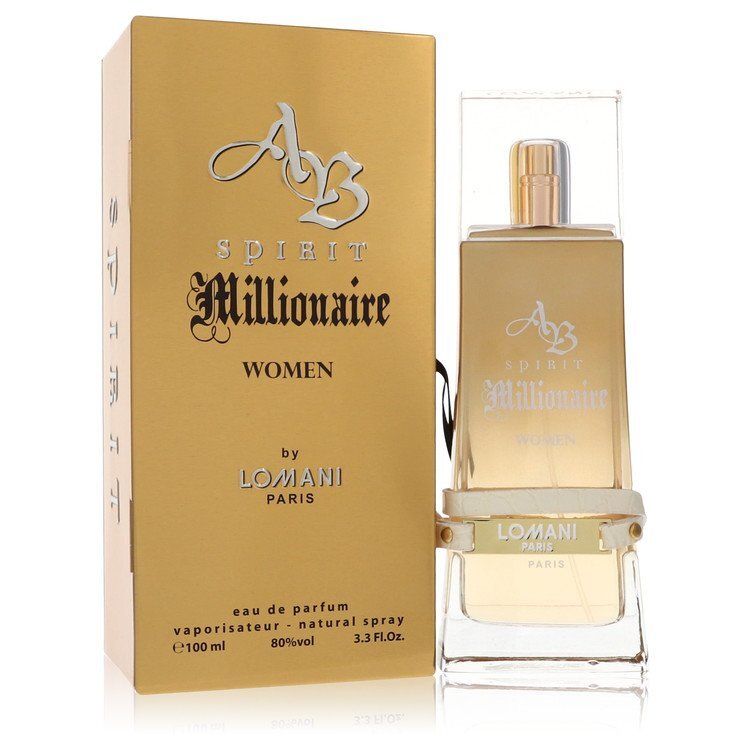 Spirit Millionaire Eau De Parfum Spray By Lomani - Size: 100 ml Eau De Parfum Spray