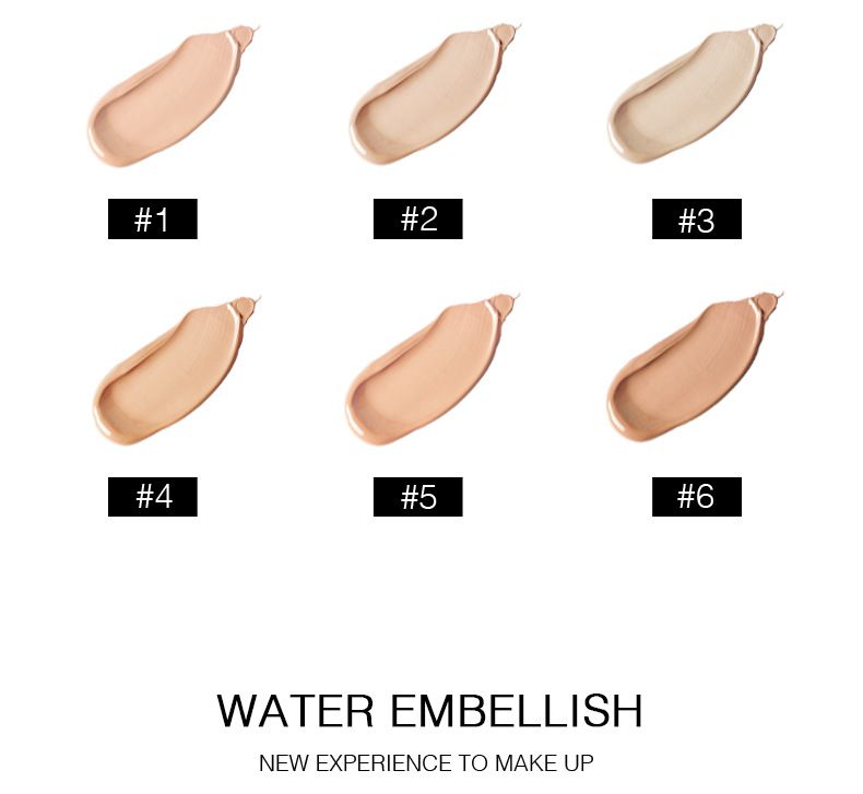 Zayra Rose Concealer Liquid Foundation  Oil Control Long-lasting  Makeup Natural Waterproof Foundation Cream