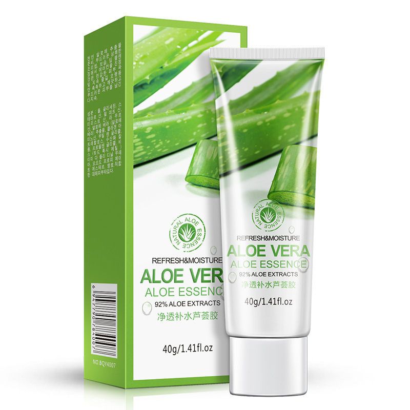 Aloe Vera Gel Oil Control Moisturizing After Sun Skin Gel, Product Specifications: Poquan yajingtou moisturizing aloe vera gel 40g