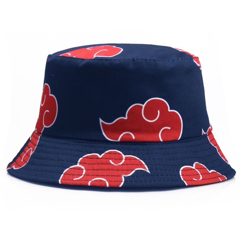 Zayra Rose Outdoor Sunscreen Sunshade  Printing Cloud Fisherman Hat Basin Hat
