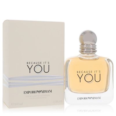 Because It&#39;s You Eau De Parfum Spray By Giorgio Armani - Size: 100 ml Eau De Parfum Spray
