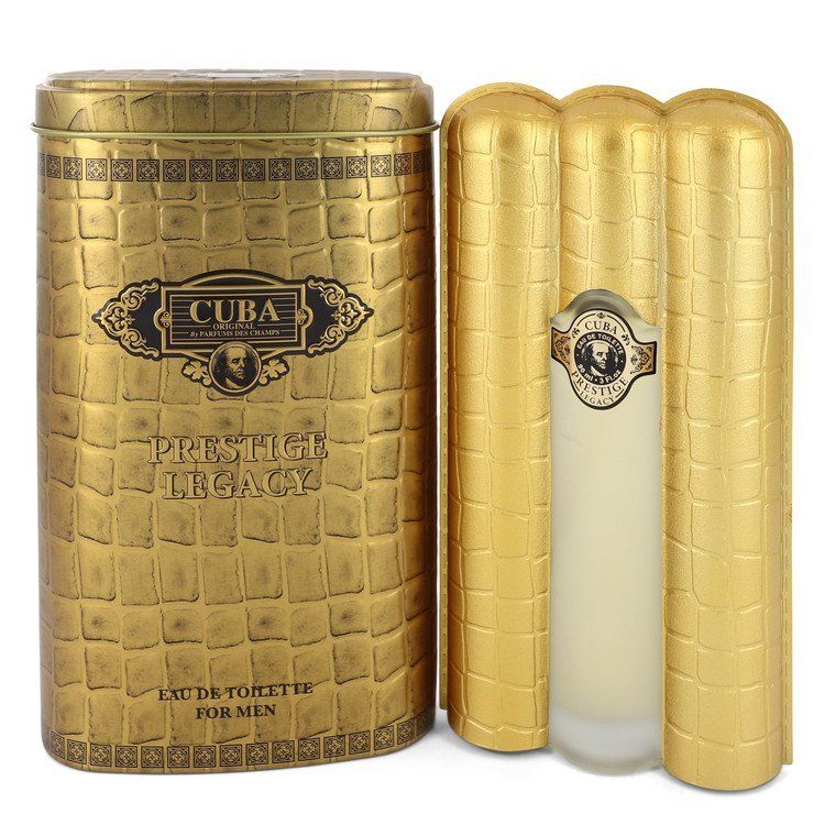 Cuba Prestige Legacy Eau De Toilette Spray By Cuba - Size: 90 ml Eau De Toilette Spray