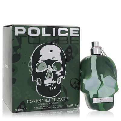 Police To Be Camouflage Eau De Toilette Spray (Special Edition) By Police Colognes - Size: 125 ml Eau De Toilette Spray
