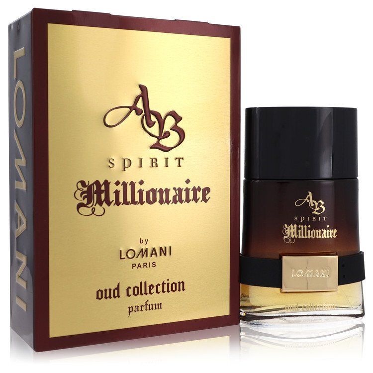 Spirit Millionaire Oud Collection Eau De Parfum Spray By Lomani - Size: 100 ml Eau De Parfum Spray