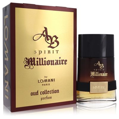 Spirit Millionaire Oud Collection Eau De Parfum Spray By Lomani - Size: 100 ml Eau De Parfum Spray
