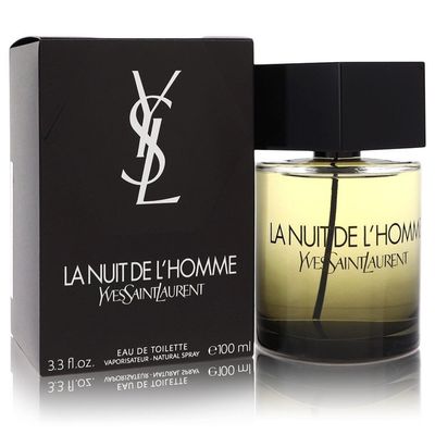 La Nuit De L&#39;homme Eau De Toilette Spray By Yves Saint Laurent - Size: 100 ml Eau De Toilette Spray