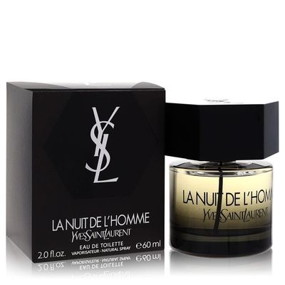 La Nuit De L&#39;homme Eau De Toilette Spray By Yves Saint Laurent - Size: 60 ml Eau De Toilette Spray