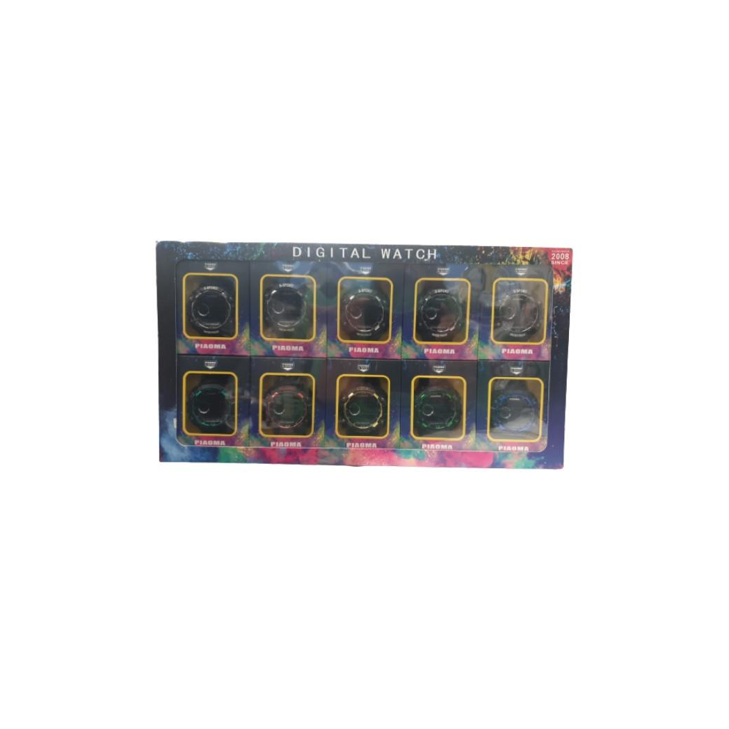 Skmei Mens &amp; Ladies Digital Water proof assorted Model &amp; Colour&#39;s Varied Rubber Strap Watch