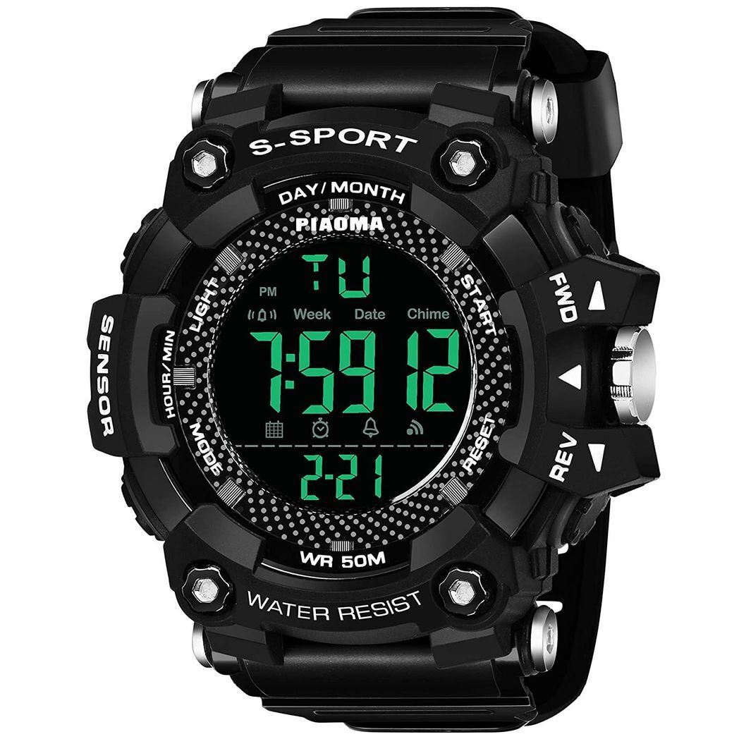 Skmei Mens &amp; Ladies Digital Water proof assorted Model &amp; Colour&#39;s Varied Rubber Strap Watch