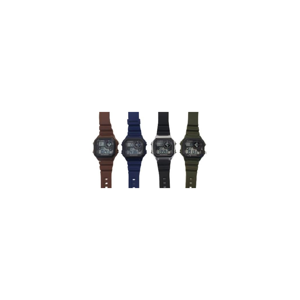 Clasico Mens Digital Assorted Colour&#39;s Watch CL-R001
