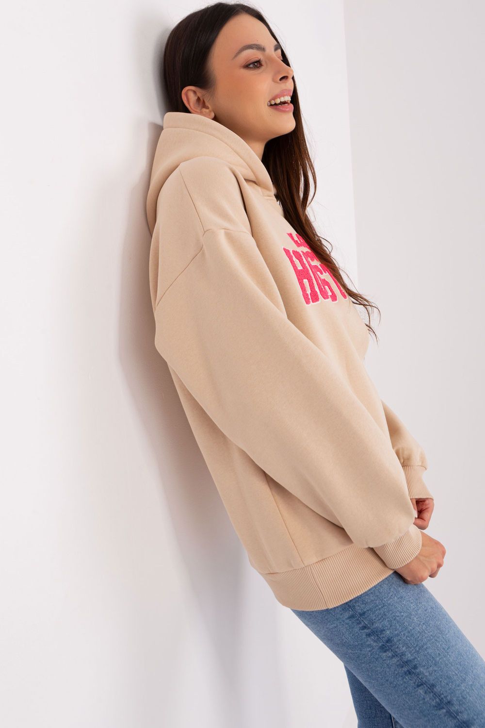 beige - Sweatshirt model 206660 Factory Price