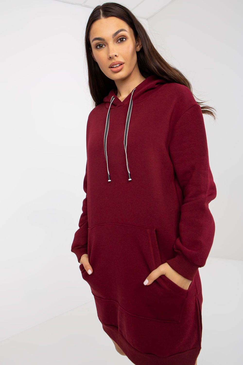 Zayra Rose Red - Sweatshirt Model Fancy