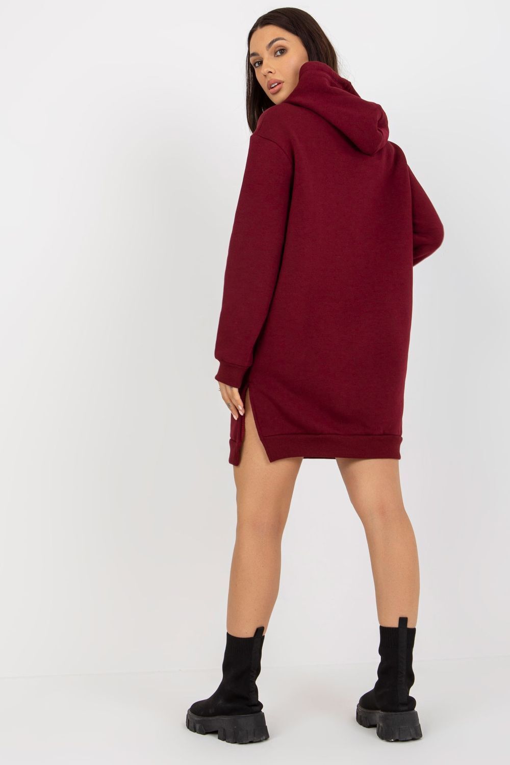 Zayra Rose Red - Sweatshirt Model Fancy
