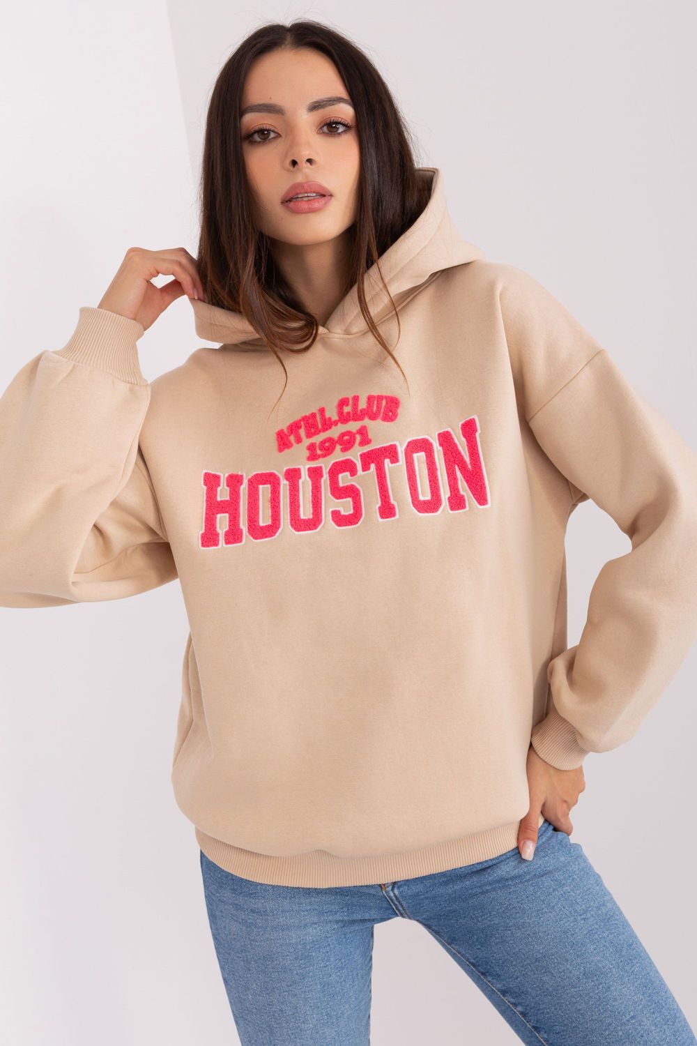 beige - Sweatshirt model 206660 Factory Price