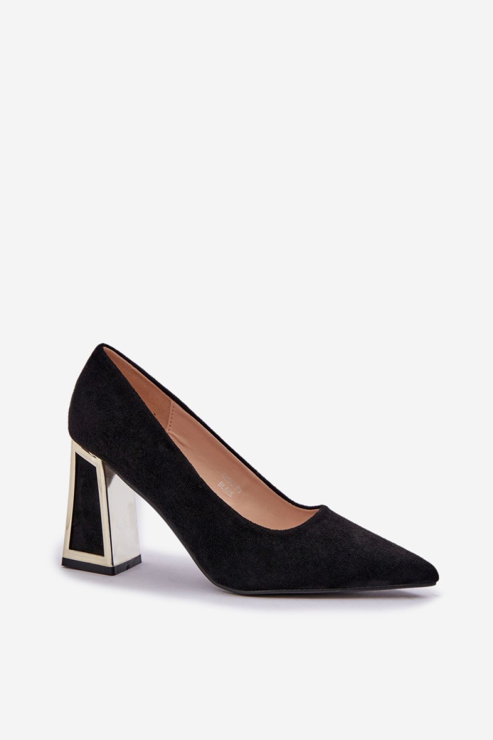 black - Block heel pumps model 208435 Step in style