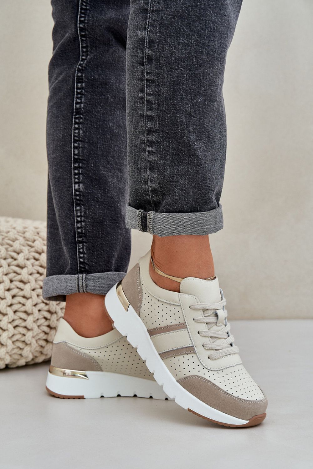 beige - Sport Shoes model 208535 Step in style