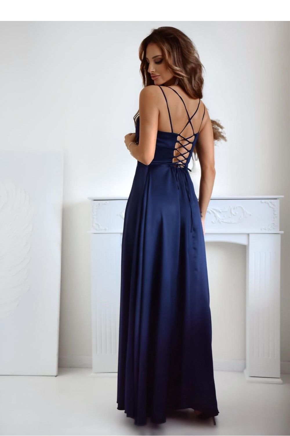 navy blue - Long dress model 208832 With You