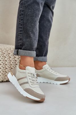 beige - Sport Shoes model 208535 Step in style