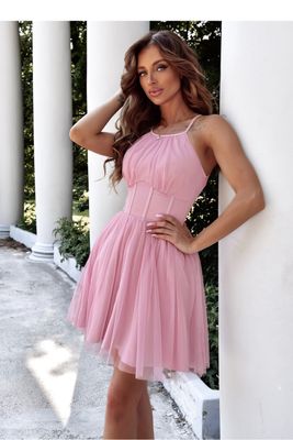 pink - Cocktail dress model 208823 With You