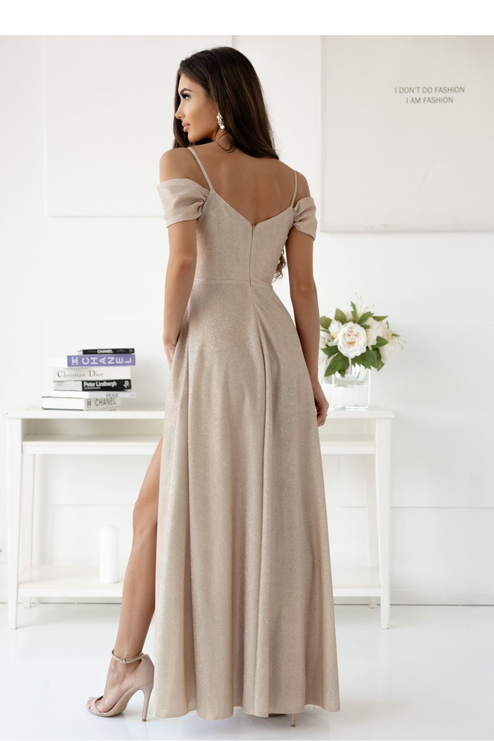 yellow - Long dress model 208854 With You