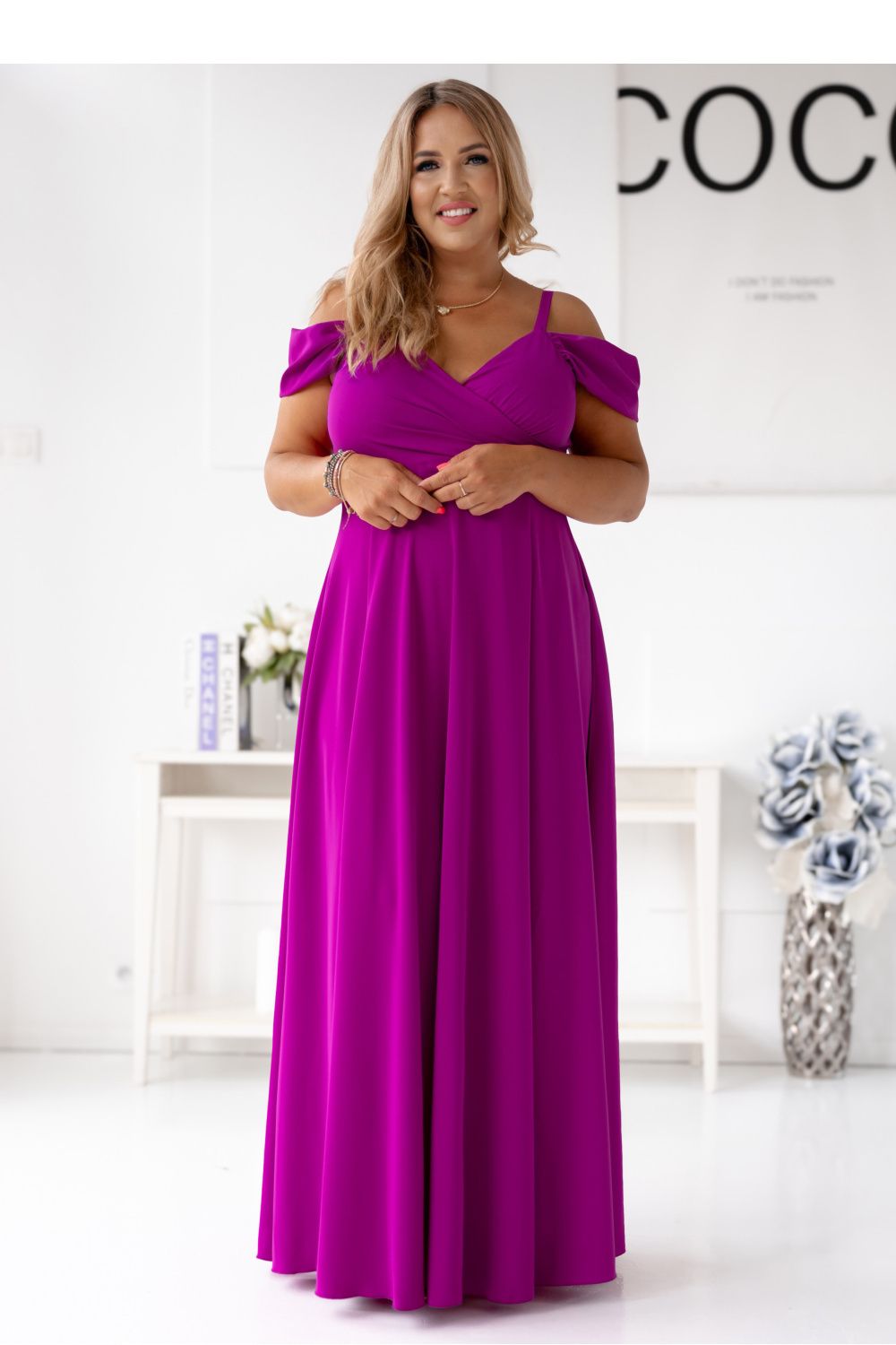 violet - Long dress model 208858 With You