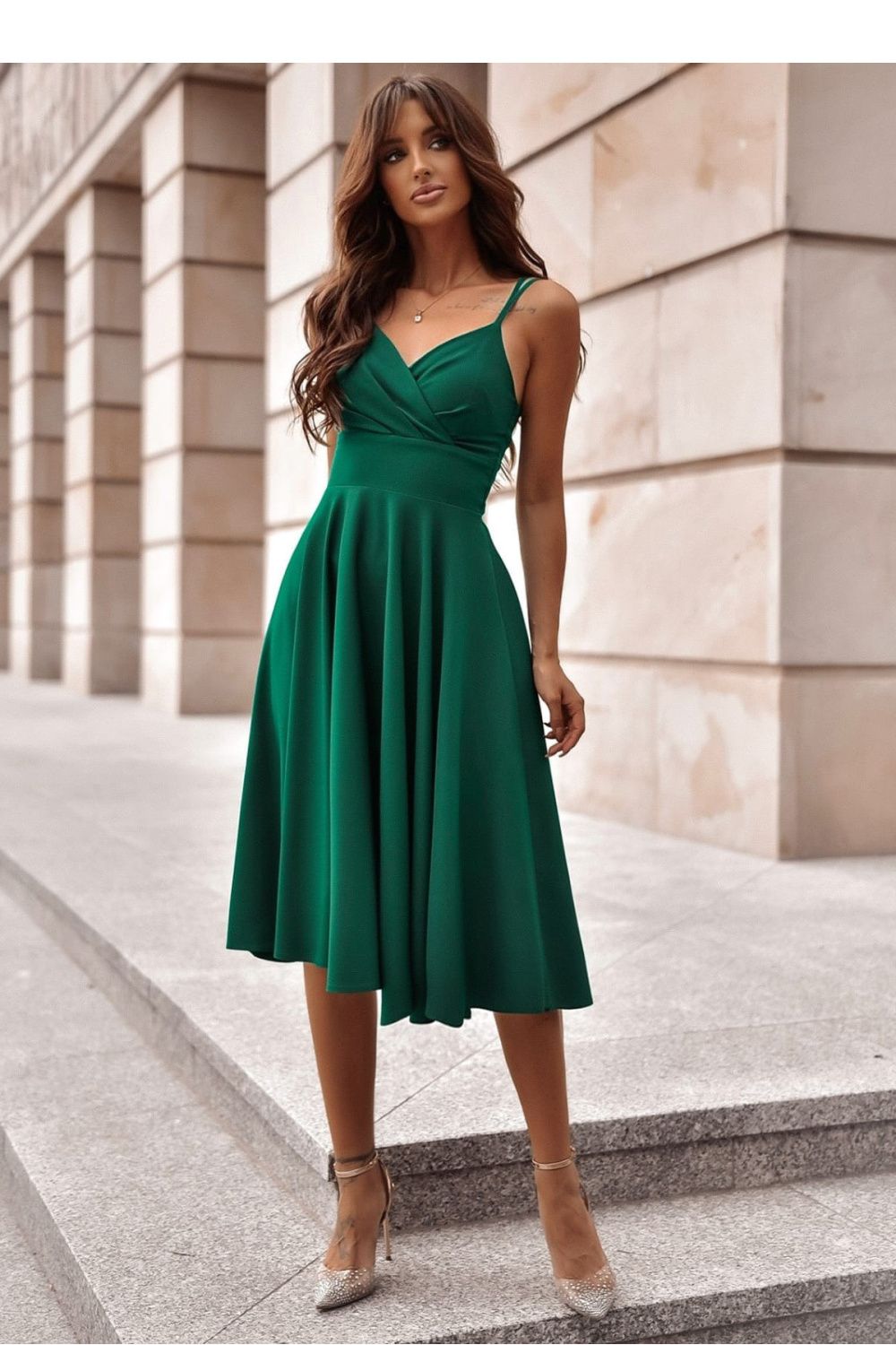 green - Evening dress model 208910 With You