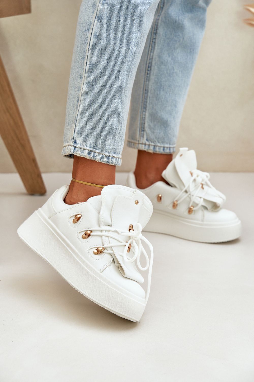 white - Sport Shoes model 206861 Step in style