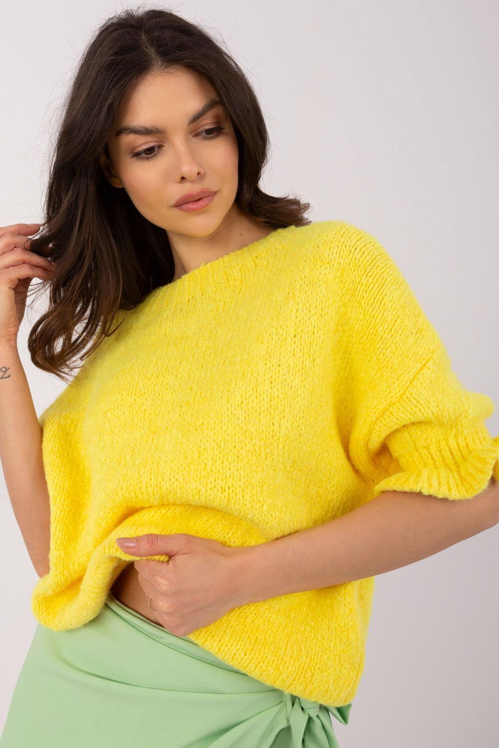 yellow - Jumper model 208517 Italy Moda