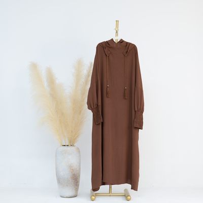 Loriya Middle East Dubai Turkey Solid Color  Solid Color Dress LR663