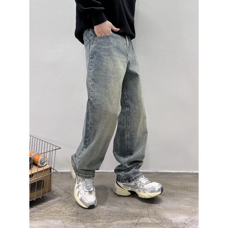Jeans Me Autumn New Loose Straight Leg Pants
