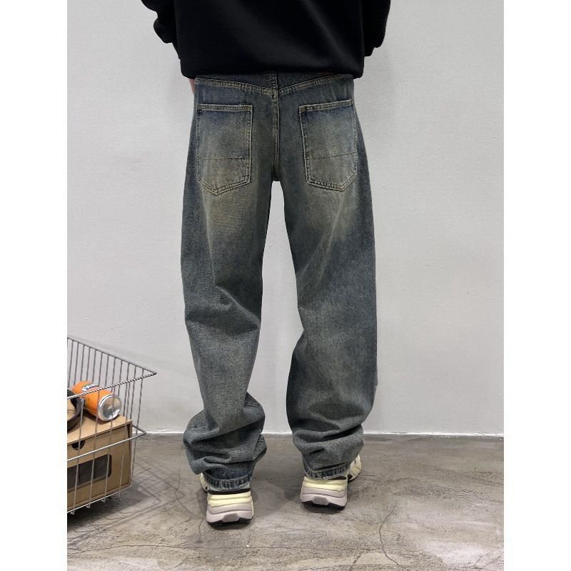 Jeans Me Autumn New Loose Straight Leg Pants