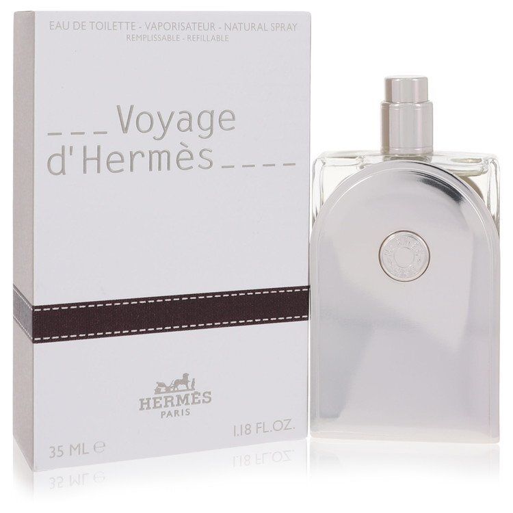 Voyage D&#39;hermes Eau De Toilette Spray Refillable (Unisex) By Hermes - Size: 35 ml Eau De Toilette Spray Refillable