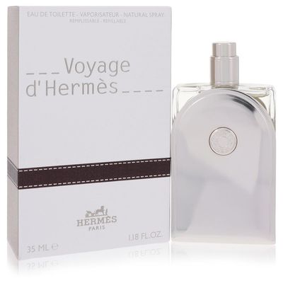 Voyage D&#39;hermes Eau De Toilette Spray Refillable (Unisex) By Hermes - Size: 35 ml Eau De Toilette Spray Refillable