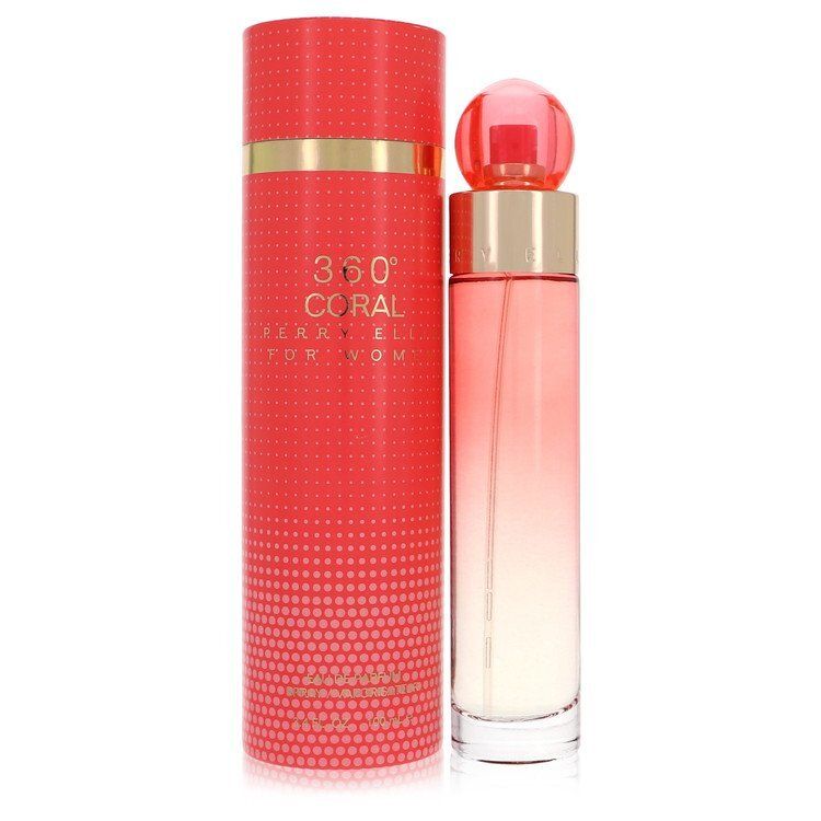 Perry Ellis 360 Coral Eau De Parfum Spray By Perry Ellis - Size: 100 ml Eau De Parfum Spray