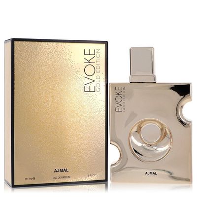 Ajmal Evoke Gold Eau De Parfum Spray By Ajmal - Size: 90 ml Eau De Parfum Spray