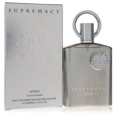 Supremacy Silver Eau De Parfum Spray By Afnan - Size: 150 ml Eau De Parfum Spray