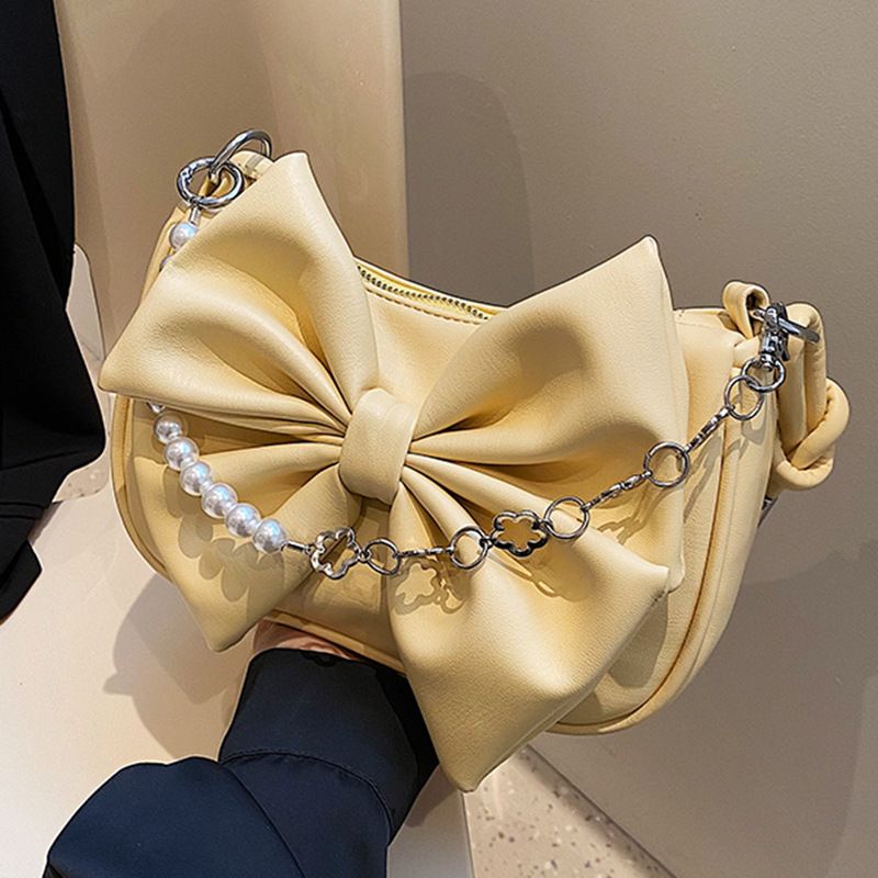 Zayra Rose Enchanted Rosebud Ribbon-Embellished Crossbody Bag – Whimsical &amp; Versatile Everyday Charm