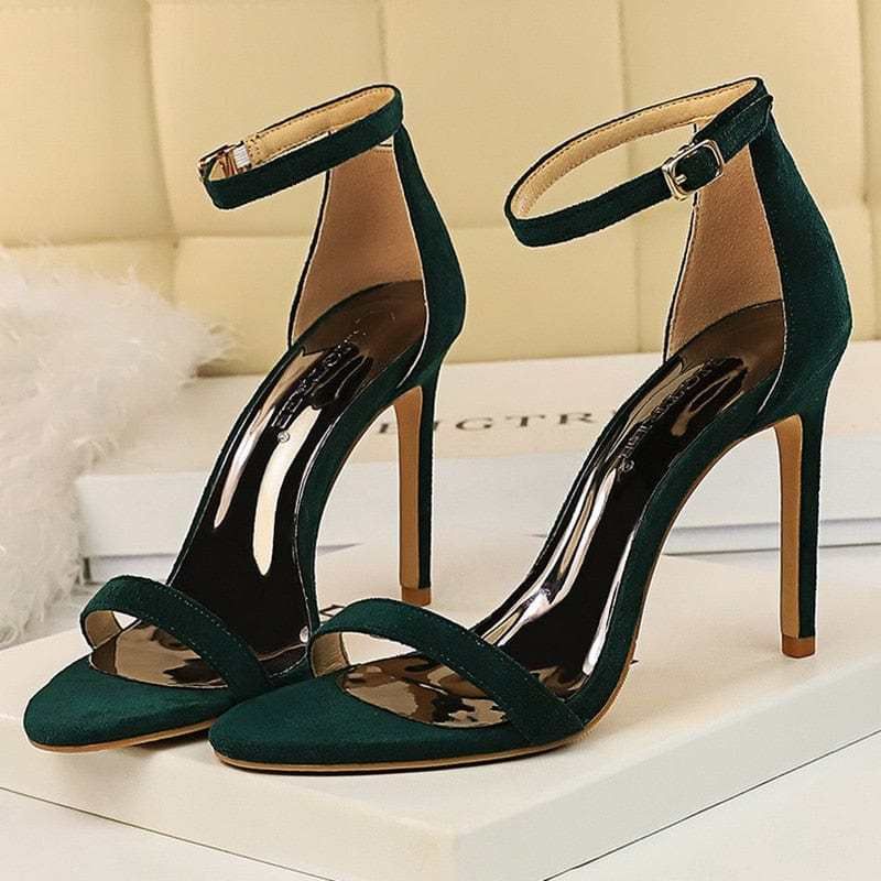 BIGTREE LEX SkyStride High Heels – Chunky Block Heel Vegan Leather Pumps for Women
