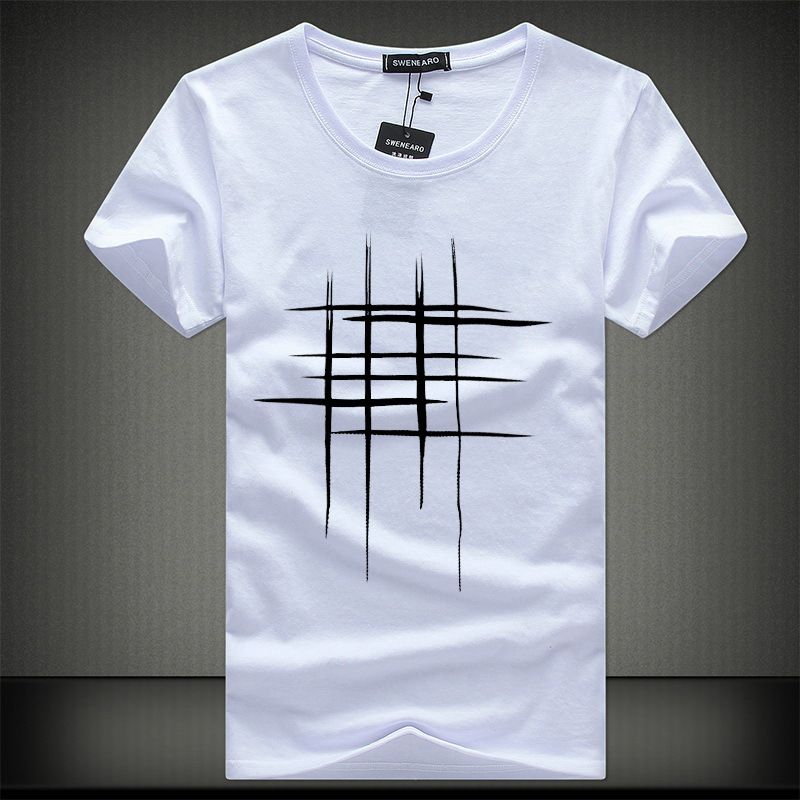 Zayra Rose Large Size Short-sleeved T-shirt Cotton Half Sleeve Loose Large Size Base Shirt For Teenagers And Students, Size: S, Color: White