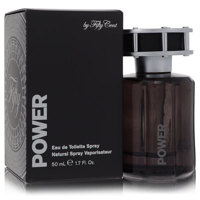 Power Eau De Toilette Spray By 50 Cent - Size: 50 ml Eau De Toilette Spray